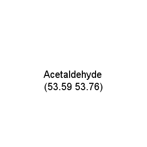Acetaldehyde (53.59 53.76)